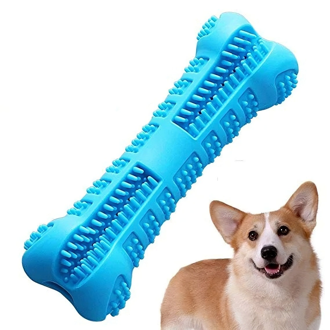 Soft Rubber Dog Toothbrush
